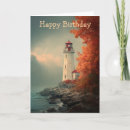 Search for lighthouse birthday cards Landscape