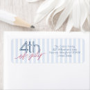 Search for summer party return address labels Modern
