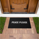Search for text doormats Black