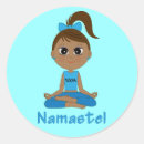 Search for yoga girl stickers Relaxation