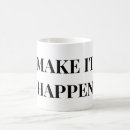 Search for success motivation mugs Modern typography