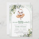 Search for tutu cute invitations Watercolor