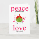 Search for peace love and happiness postcards Greetings