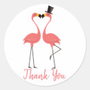 Search for luau thank you stickers Flamingo