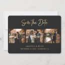 Search for photo wedding save the dates Gold