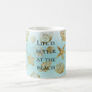 Search for beach shells mugs Ocean
