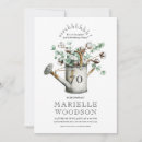 Search for rustic surprise party invitations Watercolor
