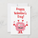 Search for monsters valentines day cards Hearts