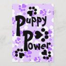 Search for dog paw print invitations Puppies