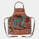 Search for western cowboy aprons Boots