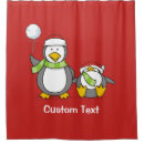 Search for penguin shower curtains Winter