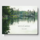 Search for mountain wedding guest books Green