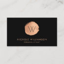 Search for faux rose gold foil business cards Modern