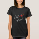 Search for married couple tshirts Heart
