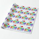 Search for autism wrapping paper Rainbow