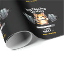 Search for funny gym wrapping paper Fitness