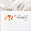 Search for cute turkey return address labels Autumn