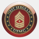 Search for military rank stickers Sendoff marine first sergeant
