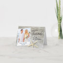 Search for beach sand thank you cards Tropical