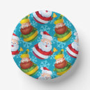 Search for santa claus paper bowls Snowflake