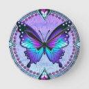 Search for stained glass butterfly art Purple