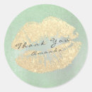 Search for mint and gold stickers White