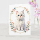 Search for vintage cat art cards Floral