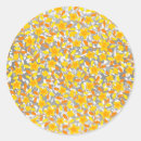 Search for yellow white pattern stickers Orange