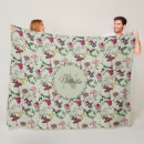 Search for hummingbird flowers blankets Floral