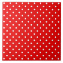 Search for red polka dots tiles White