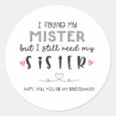 Search for proposal wedding stickers Maid of honour