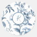 Search for blue floral design stickers Blue and white