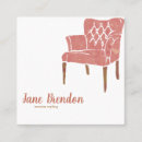 Search for furniture refinishing business cards Upholsterer