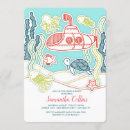 Search for sea life invitations Submarine