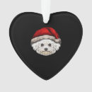 Search for bichon frise christmas tree decorations Dog