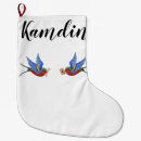 Search for bird christmas stockings Traditional