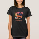 Search for beach womens tshirts Trip