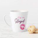 Search for kiss me mugs Quote