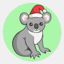 Search for christmas koala stickers Cute