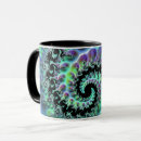 Search for green spiral mugs Fractals