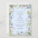Search for blue wildflower invitations Summer