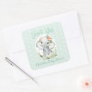 Search for little elephant stickers Baby shower