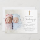 Search for twins christening invitations Cross
