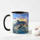 Search for beach lovers mugs Dolphin