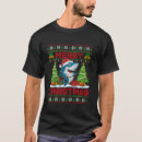 Search for shark christmas tshirts Xmas