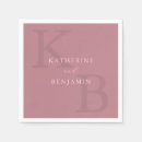 Search for dusty rose napkins Chic