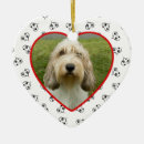 Search for dog memorial christmas tree decorations Black and white