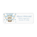 Search for twin boys return address labels Watercolor
