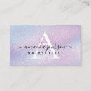 Search for holographic foil business cards Hair stylist