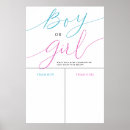 Search for gender reveal board Cast your vote